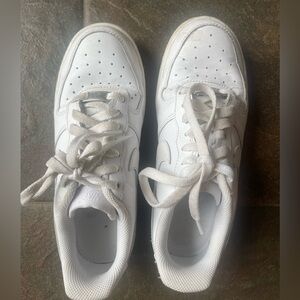 Nike Air Force Ones, worn a couple of times